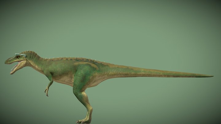 JWE2 Qianzhousaurus – Modelo 3D gratuito STL