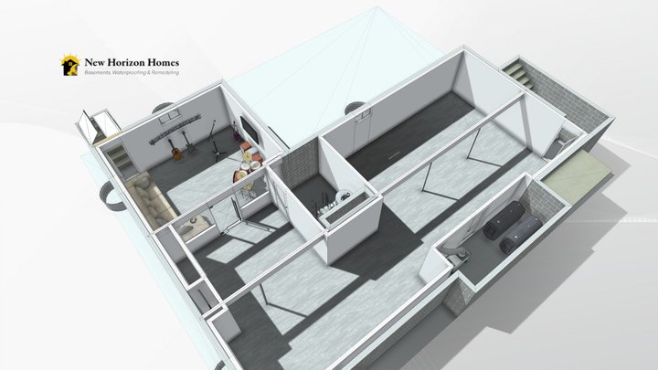 Basement 3D models - Sketchfab