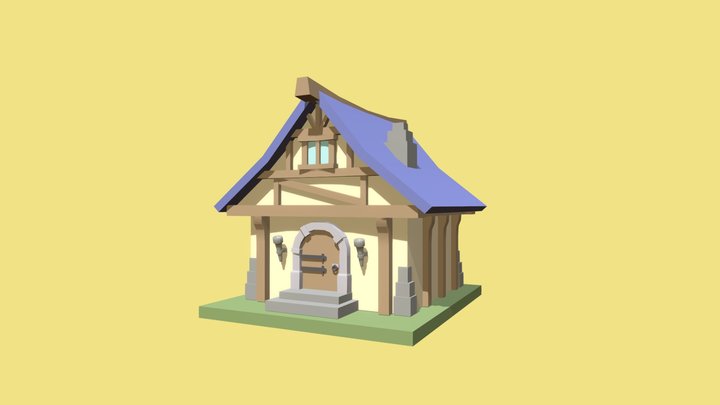 cottage fbx 3D Model