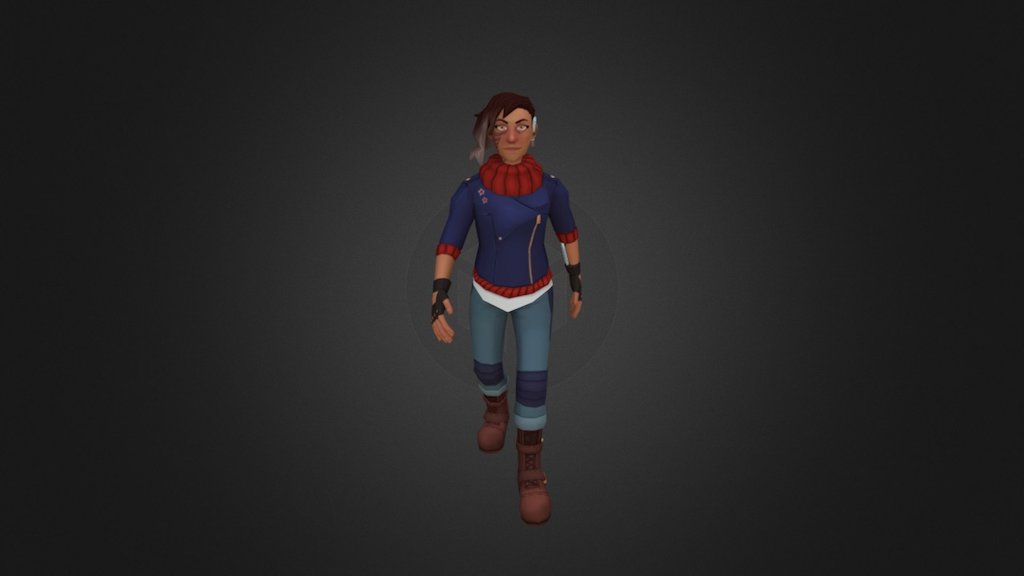 Character Walk - 3D model by apolzer [7a224cb] - Sketchfab