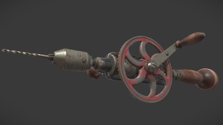Miller Falls Drill No. 980 3D Model