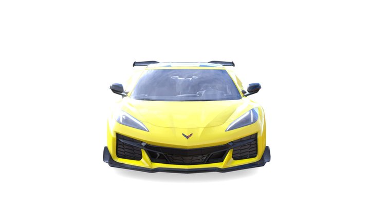 2023 Chevrolet Corvette C8 Z06 Z07 Perf Pack 3D Model