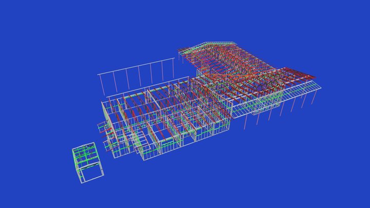 3D Kallangur Neighbourhood building 3D Model