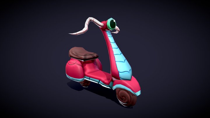 Dragon Vespa 3D Model