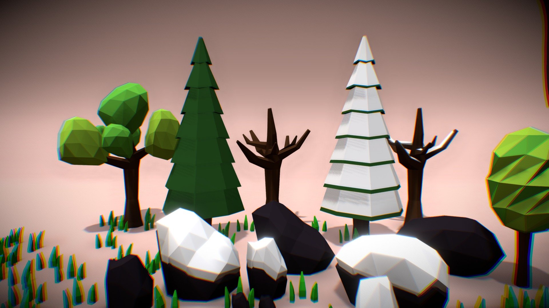 Lowpoly Forest
