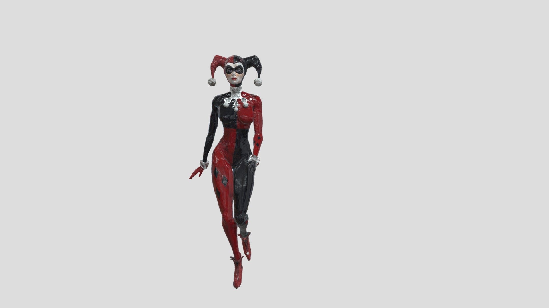 Harley Quinn Game Ready - 3D model by Ap0llo [7a24ef6] - Sketchfab