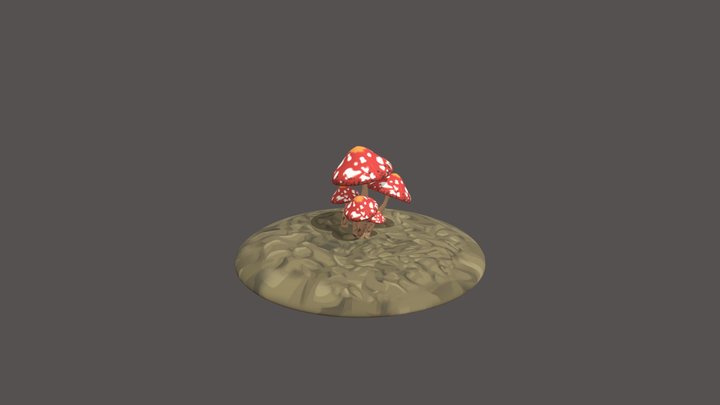 mushroom 3D Model