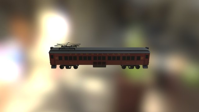 Pennsylvania Railroad MP54 3D Model