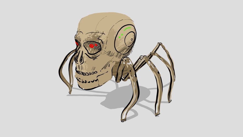 Skull Spider