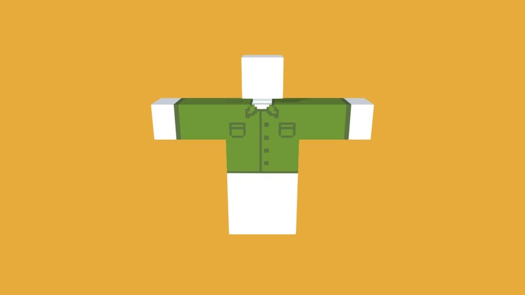 Unturned - Green Social Shirt - 3D model by Godrax [7a26f2d] - Sketchfab