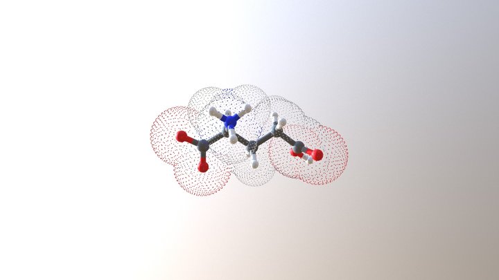 Glutamicacid 3D Model