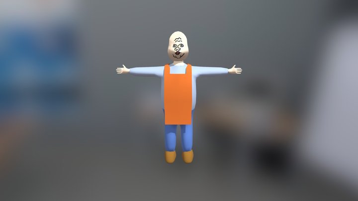 Mr. Eat 3D model 3D Model