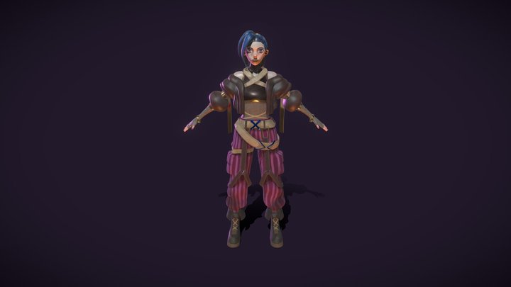 Arcane-jinx 3D models - Sketchfab