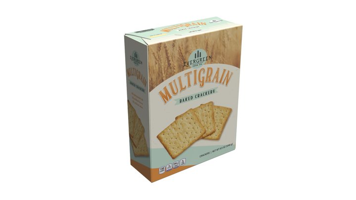 Crackers Box 3D Model
