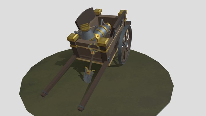 [STUDENT WORK] Dwarf props 3D Model