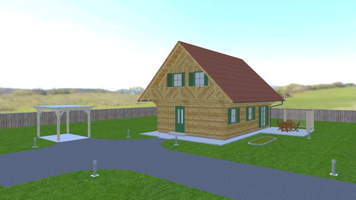 House 1.4 3D Model