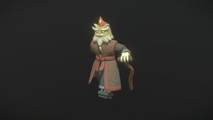 Dojo Master 3D Model