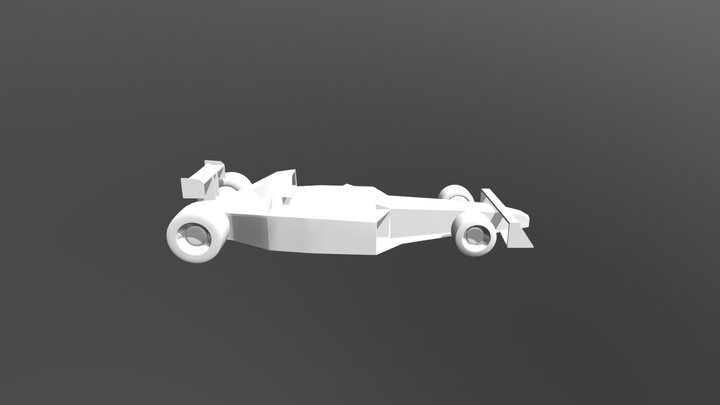 Formula-E Car 3D Model