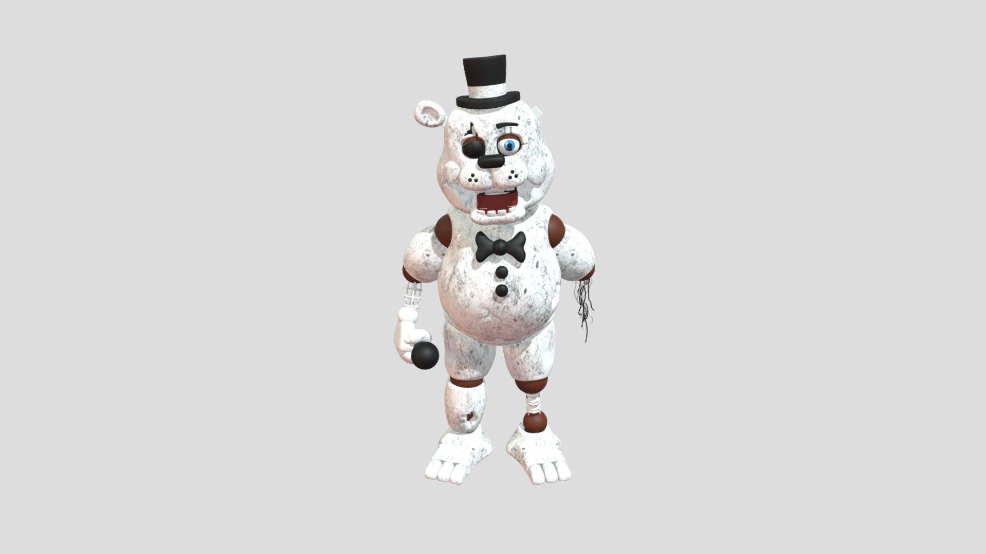 Withered Toy Freddy (From Weirdos Pack) Download Free 3D model by