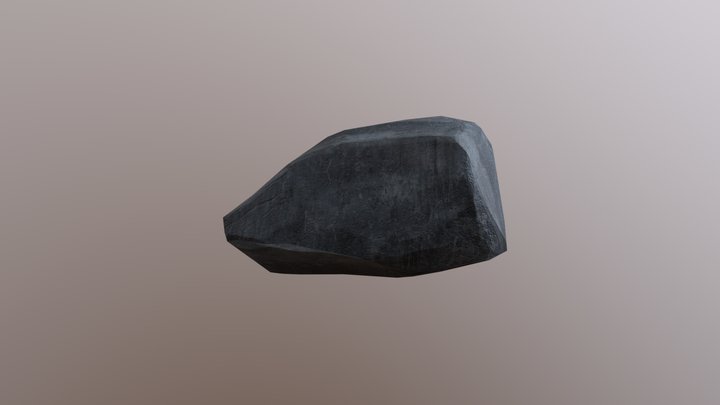 Rock2 Low 3D Model