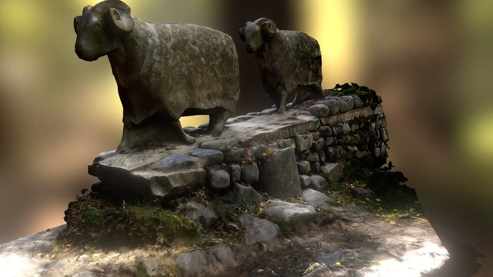 'A wonderful place to be' - Teesdale, Durham, UK 3D Model