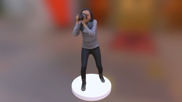 Berkeleyside Photographer - Melati 3D Model