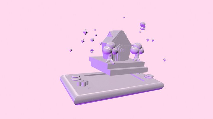 ☆.。.:*・°☆ANIMAL CROSSING NINTENDO。.:*・°☆.。.: 3D Model
