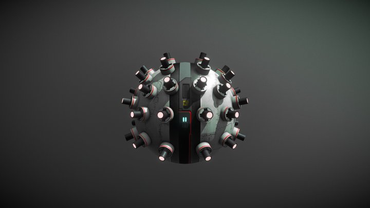Eden - Work in progress scene model 3D Model