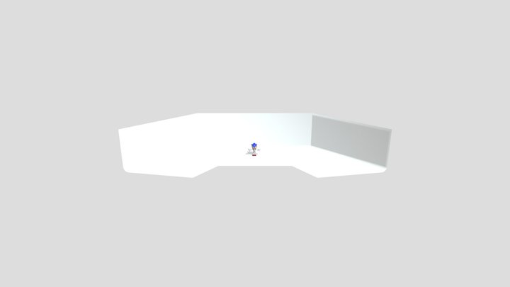 CD Sonic Version 1.0 3D Model