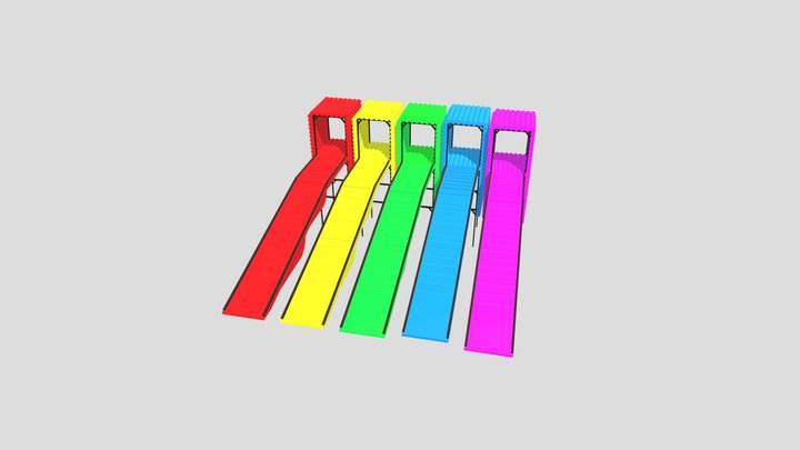 garage color 3D Model