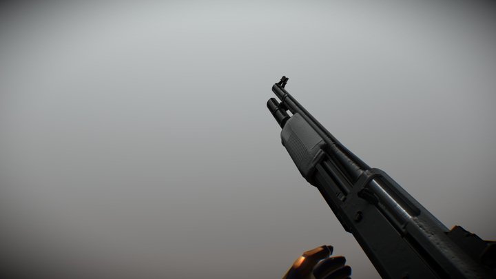 M3 ShotGun NEW 3D Model