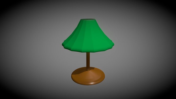 Simple Lamp 3D Model