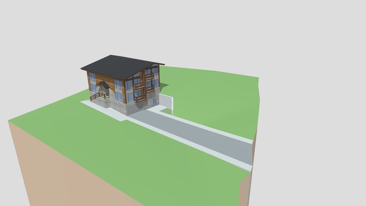 АР ул_ Защитников Кавказа 3D Model
