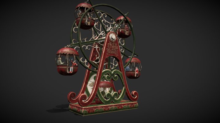Ferris Wheel 3D Model