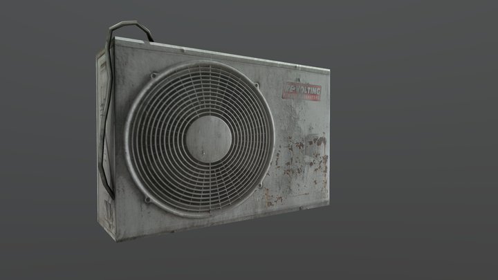 air conditioner 3D Model