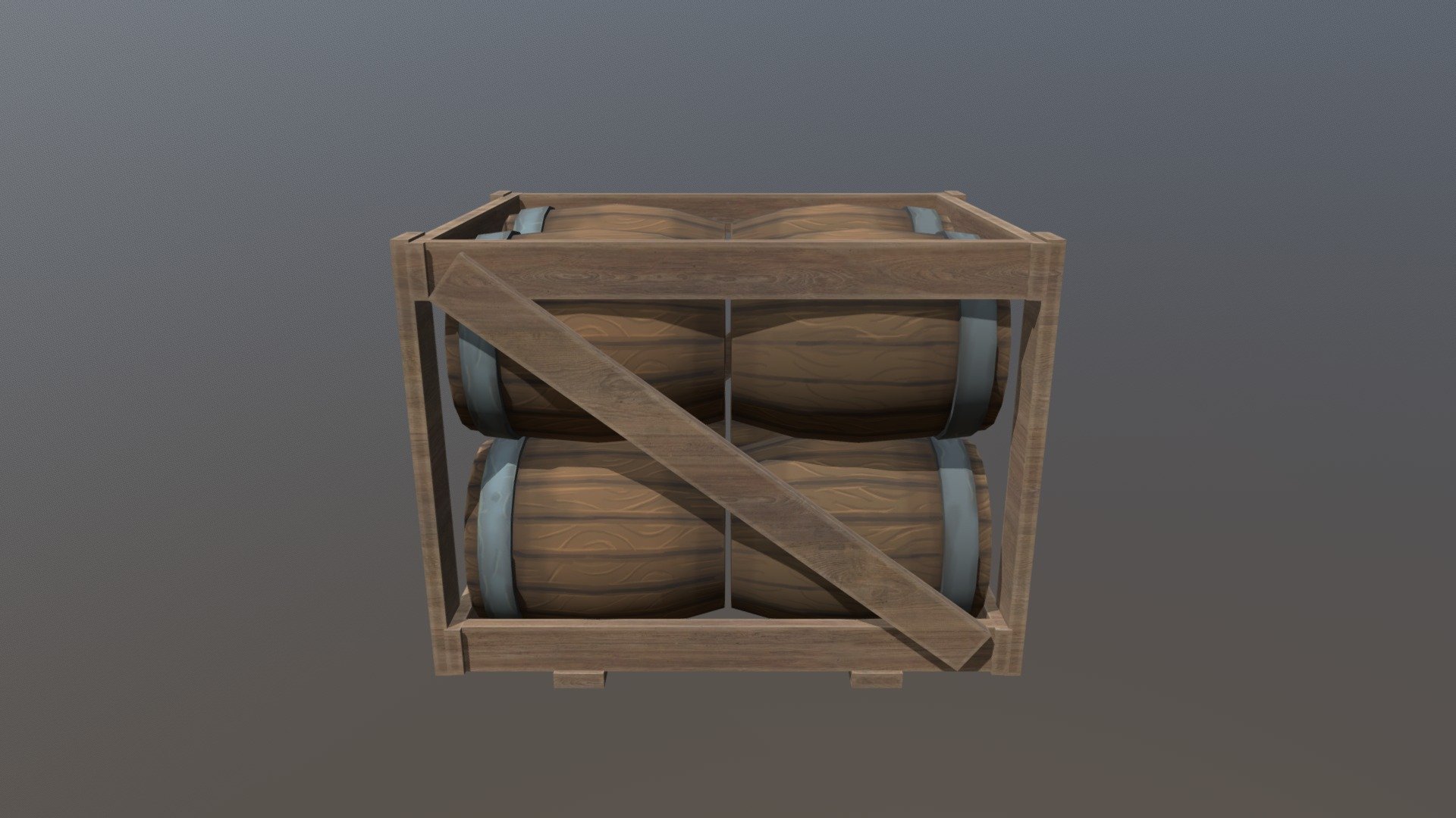 Barrel Pack — Sketchfab embed 3D viewer