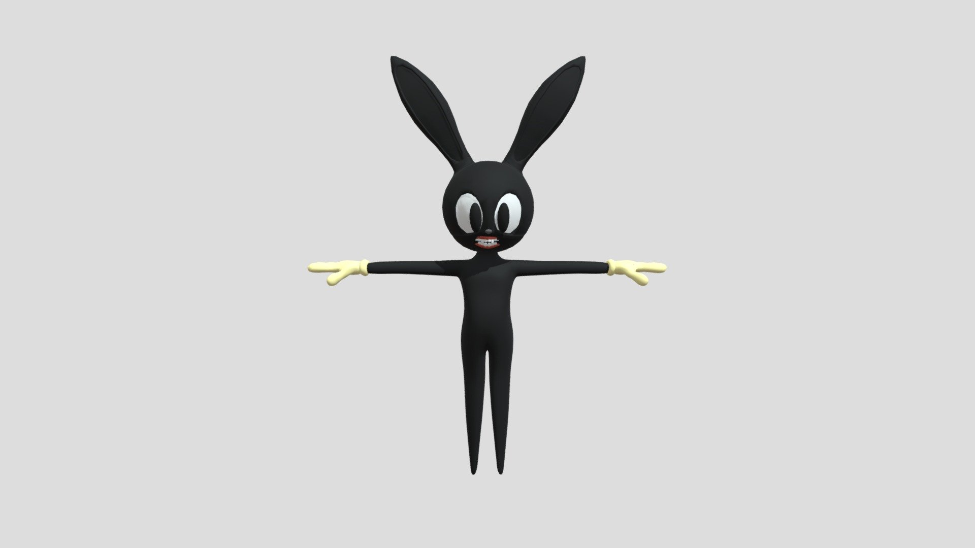 Cartoon Rabbit FBX