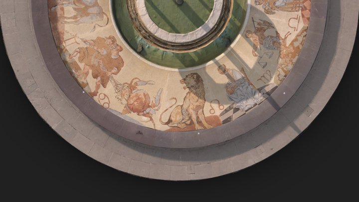 Zodiac Fountain 3D Model