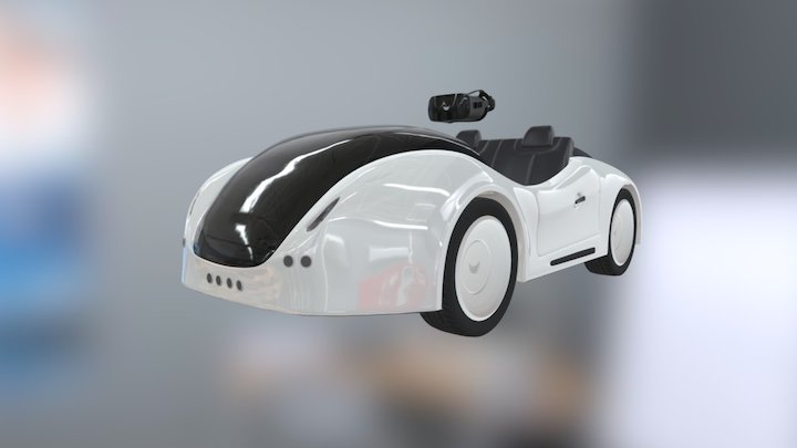 DROVI: World's first autonomous ride-on car 3D Model