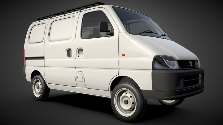 Suzuki Eeco Cargo - 3D Model (PBR, Real-Time)