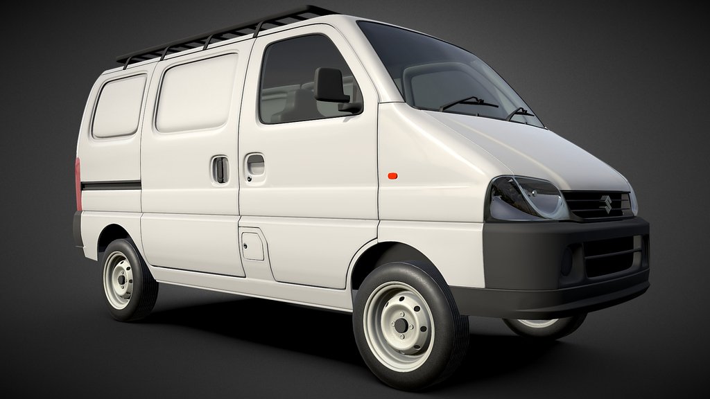 Suzuki Eeco Cargo - 3D Model (PBR, Real-Time)