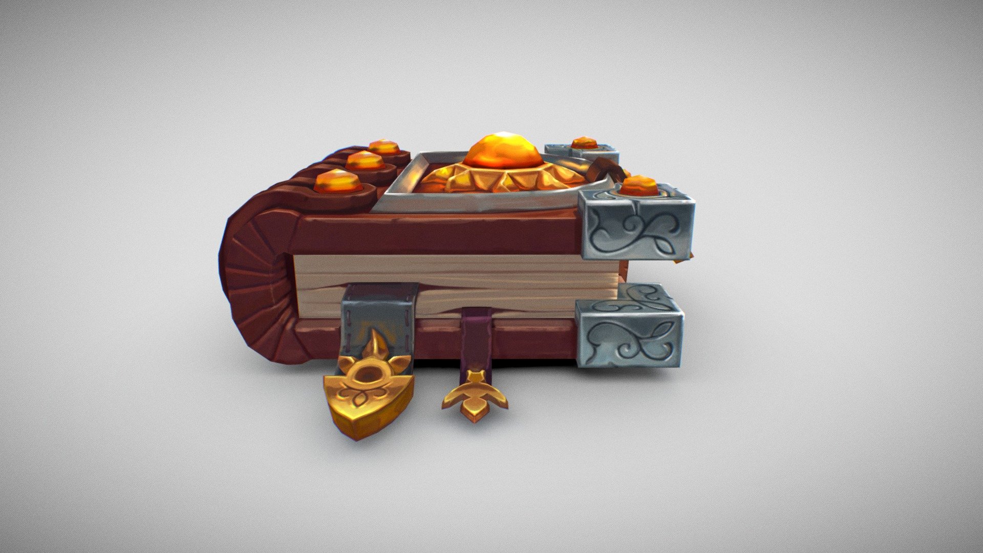 Sun Book - 3D model by josesabatini [7a3a20a] - Sketchfab