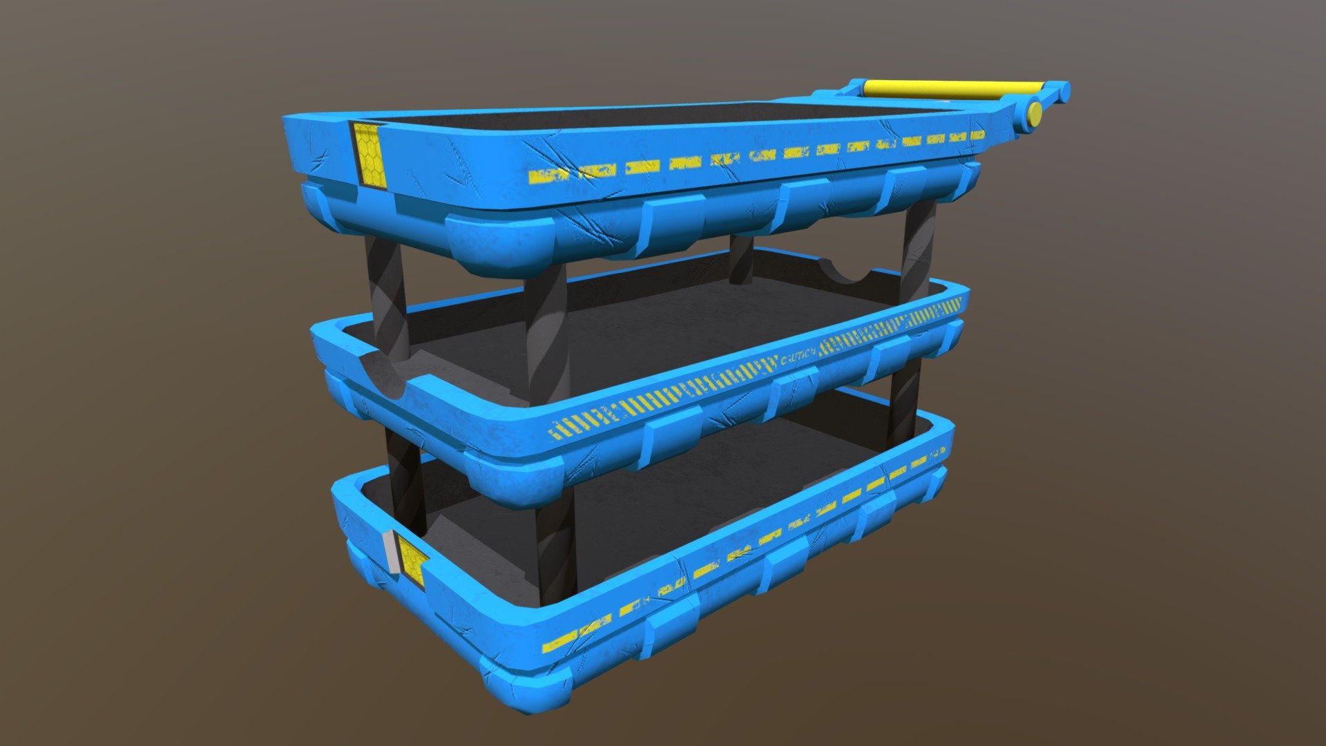 Work Cart Variant 1.2 - 3D model by brayanminkov [7a3a3cb] - Sketchfab
