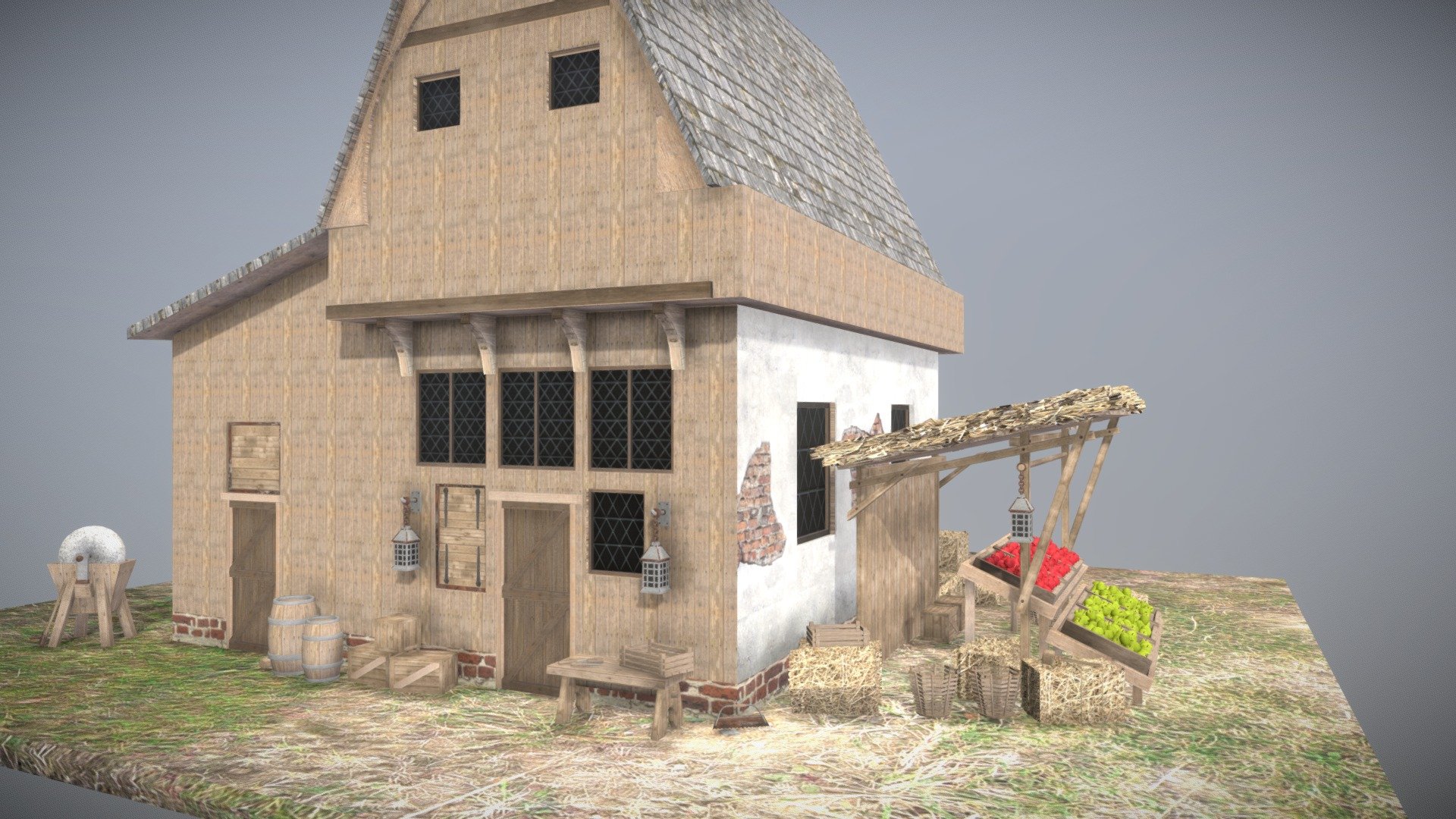 Medieval Farm House