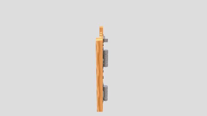 fence gate 3D Model