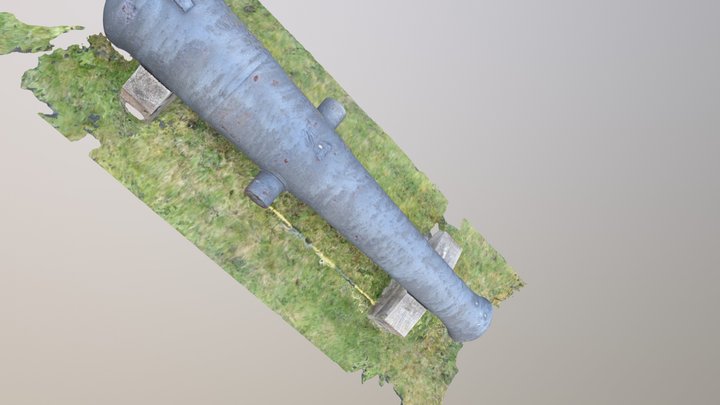 Cannon1 3D Model