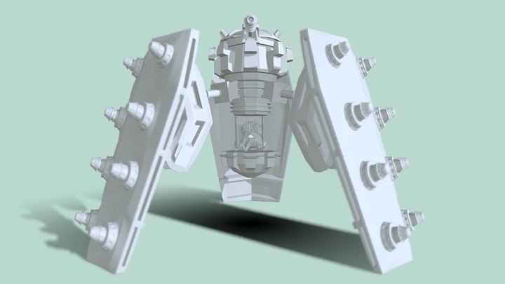 Emperor Dalek 3D Model