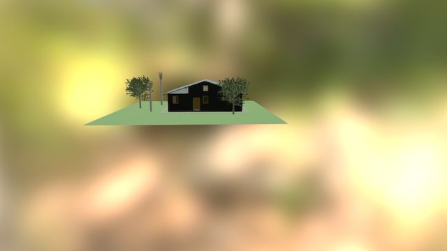 Casa Bandeirista Sítio da Ressaca - BN4AU 3D Model