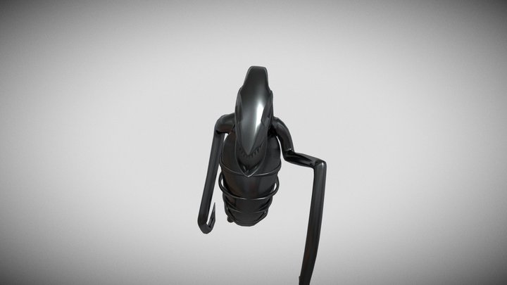 Alien_Walk 3D Model