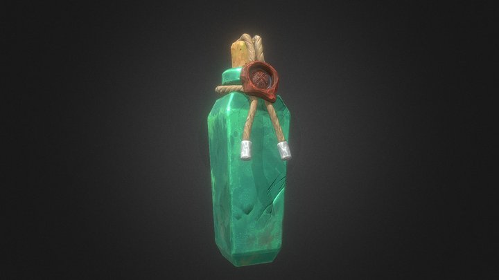 The bottle 3D Model